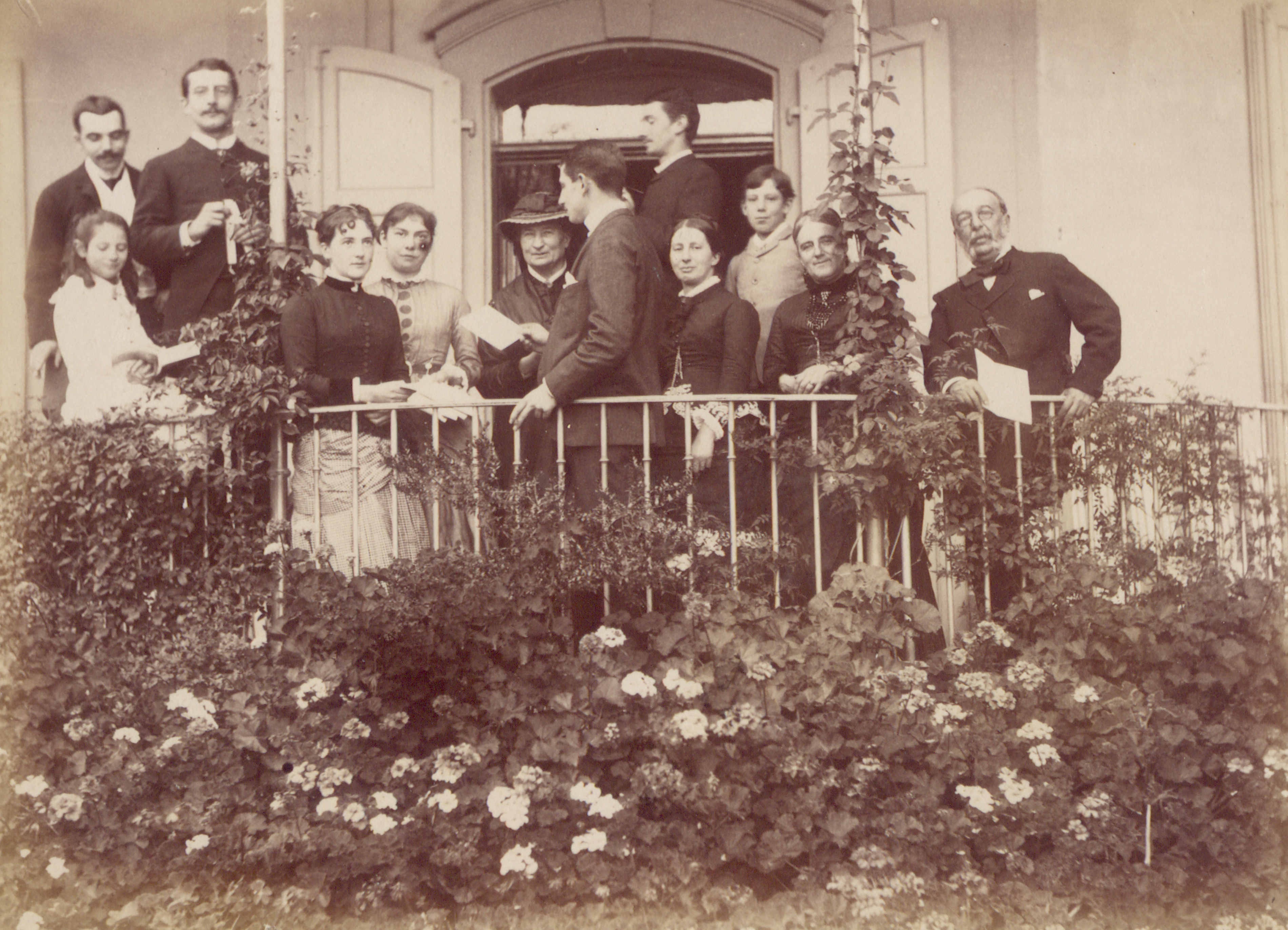 Double noce à Villars (1884)